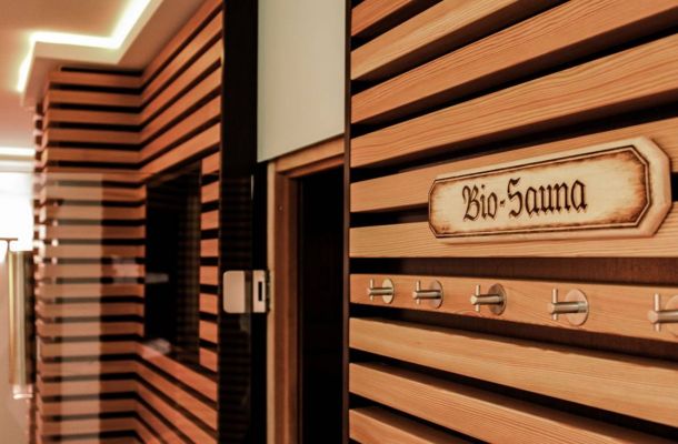 Eingang Sauna