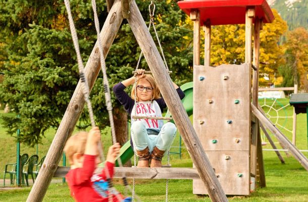 Kinder haben viel Platz zum Spielen rund um unser Hotel