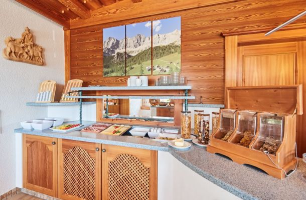Umfangreiches Frühstücksbuffet für einen perfekten Start in einen herrlichen Urlaubstag