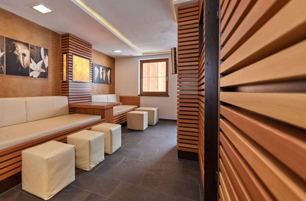 Entspannen im Wellnessbereich
