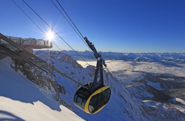 Auf den Dachstein Gletscher