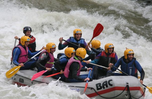Rafting auf der Enns